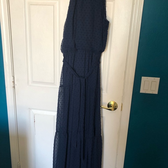 JULIA JORDAN MAXI DRESSES Size: 8 color navy blue - Picture 3 of 9